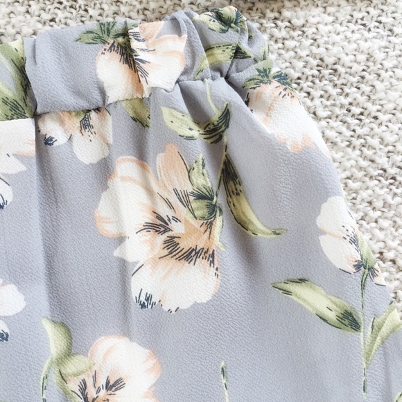 2 Pc Sexy Boho Wrap Crop Top Shorts Set NEW!! - Picture 5 of 6